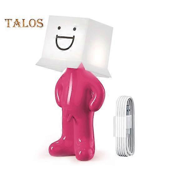 Night Light Desk Lamp Dimmable Soft Glow Flicker Free Eye Protection Rechargeable Funny LED Bedside Lamp Decoration