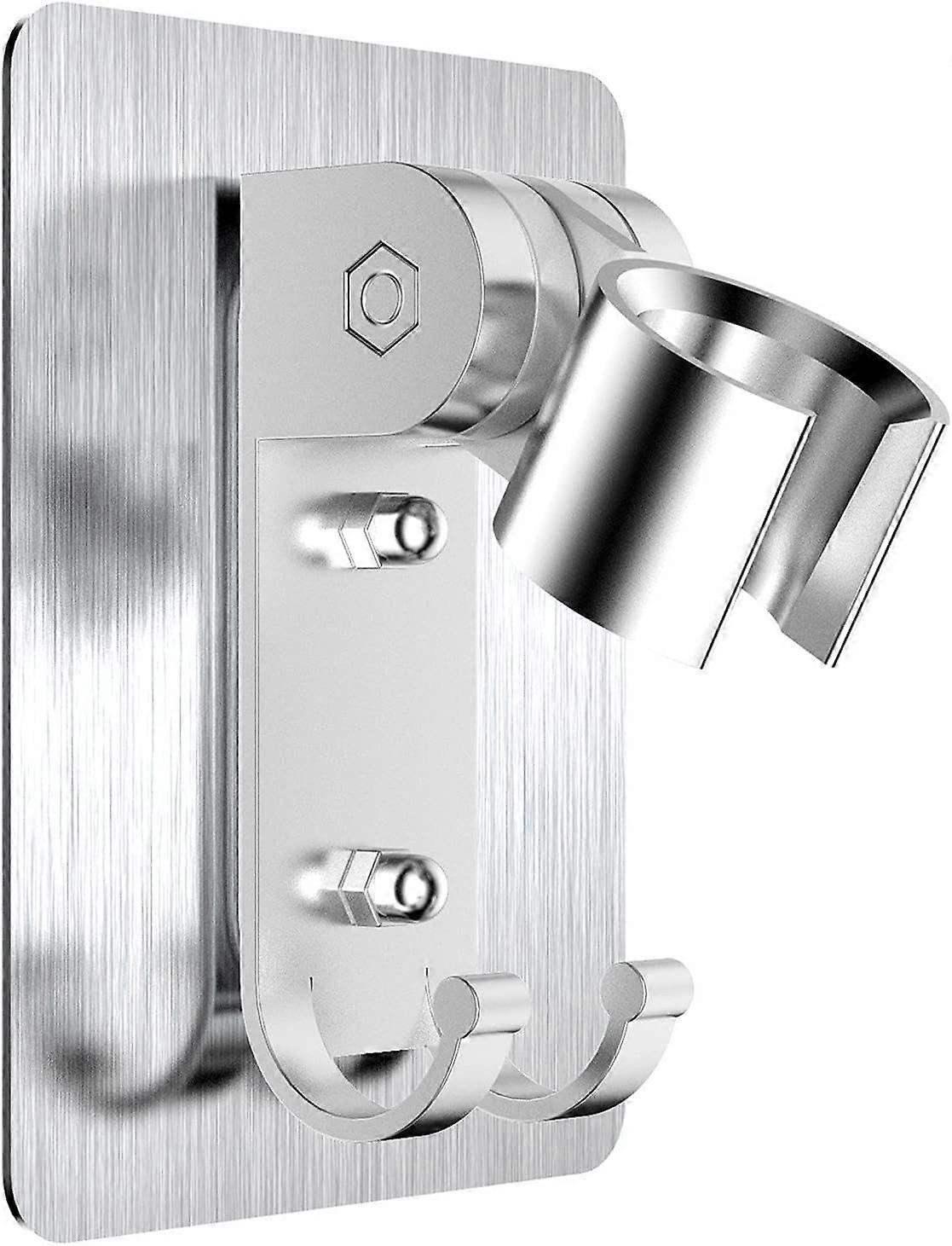 1pcs-hook-space aluminum punch-free hook base (oxidized packaging)