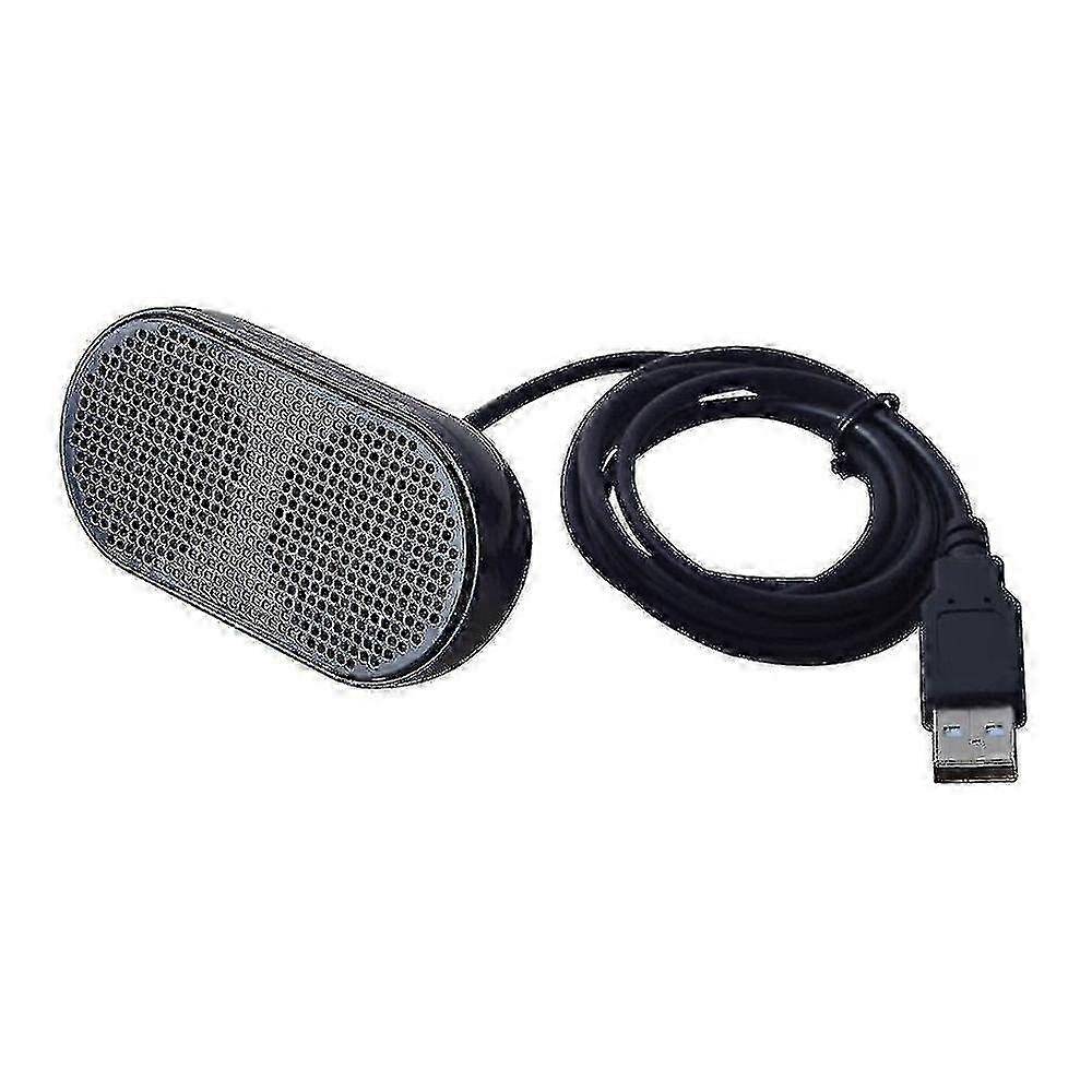 Usb mini speaker computer speaker powered stereo multimedia speaker for notebook laptop pc(black)