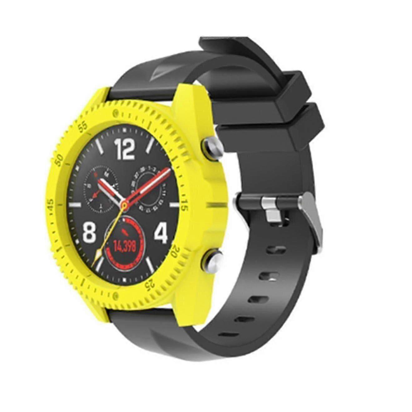 Protective Case Cover Protector Frame For Watch(1 Pcs, Yellow)