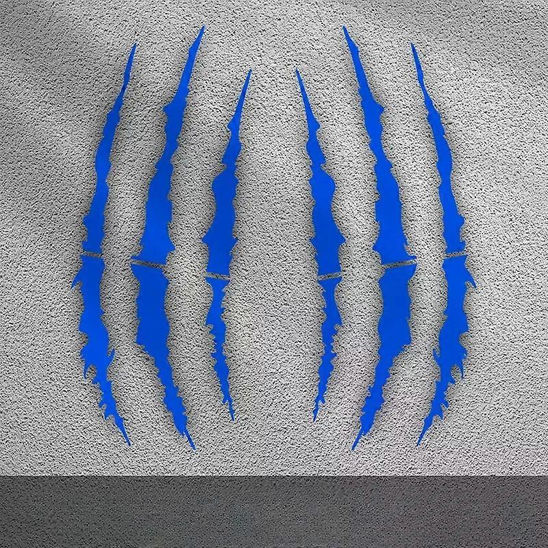 2 قطع دراجة نارية الوحش مخلب خدش ملصقات DIY موتوكروس خوذة الفينيل الشارات لأبريليا KTM كاواساكي ياماها سوزوكي هوندا