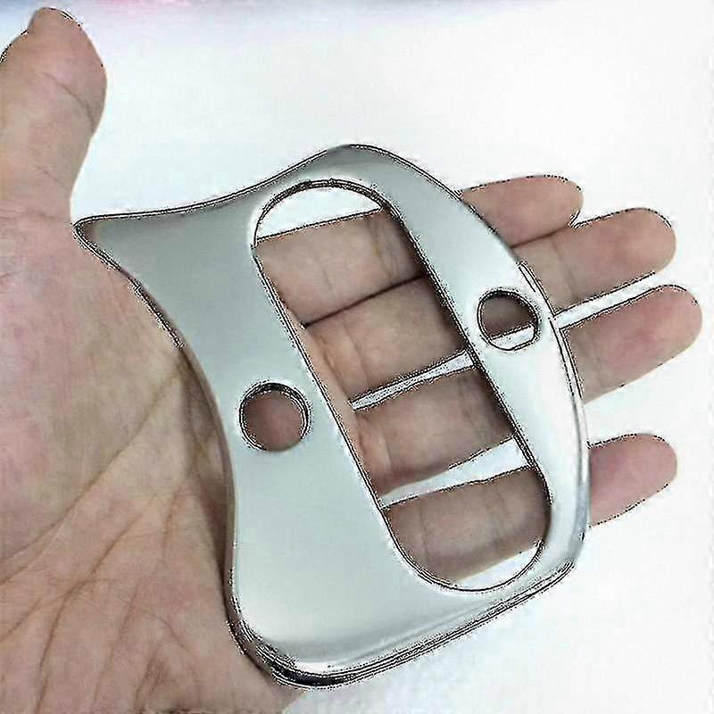 8cm x 10cm Portable Muscle Massage Tool for Deep Tissue Therapy, Fascia Release and Physiotherapy, Handheld Graston Technique Device for Sports Recove