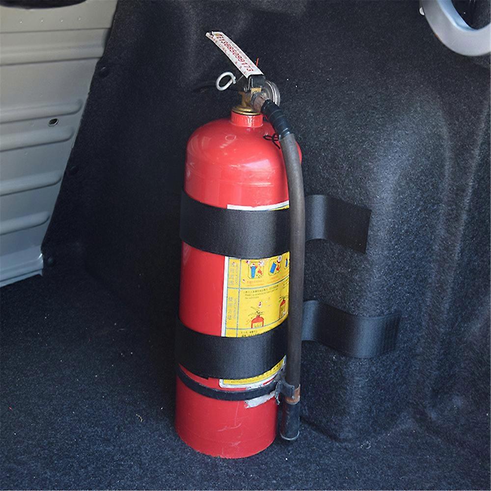 Car Fire Extinguisher Nylon Stickers For Toyota FJ Cruiser RAV4 Crown VIOS LAND CRUISER