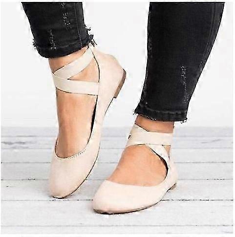 בגדי ריקוד נשים רצועת קרסול בלט שטוחות עקבים גבוהים קיץ נוח נעליים מזדמנים