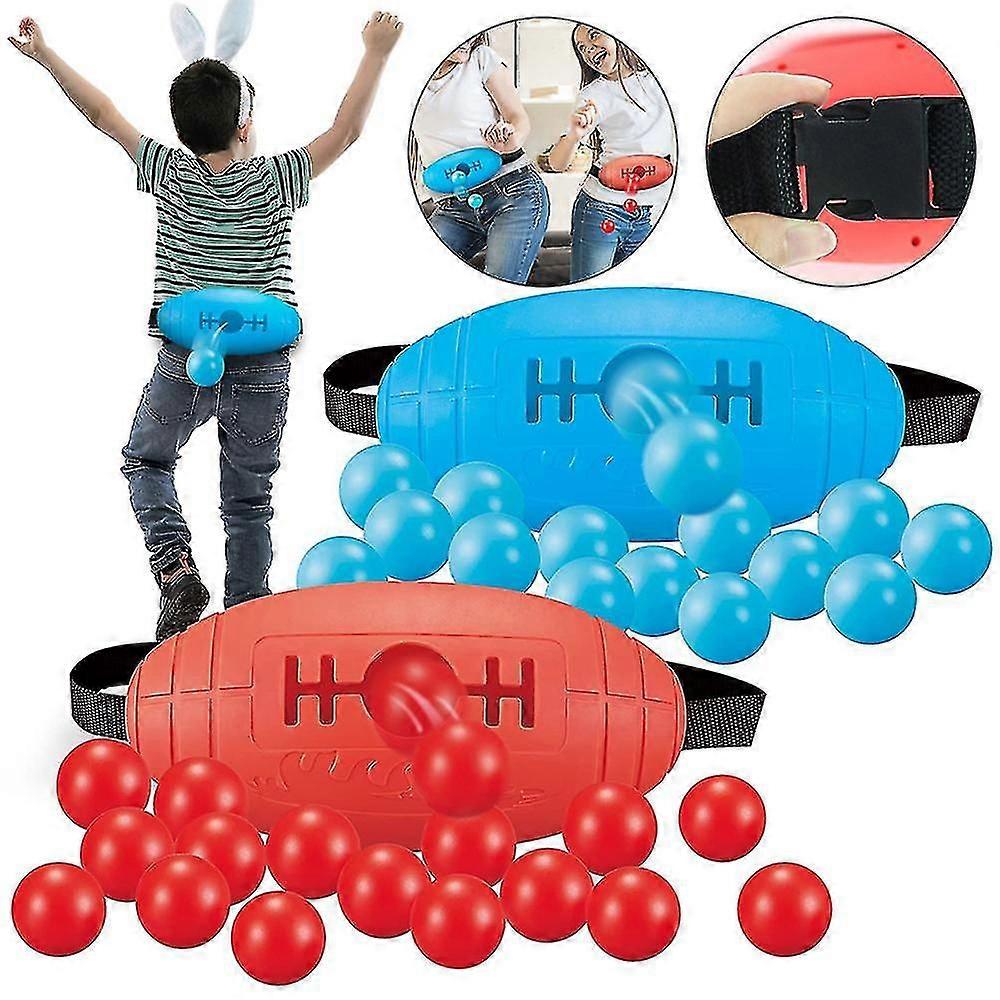 Shaking Swinging Balls Game Set For Kids, Family Game Toy With 24 B...