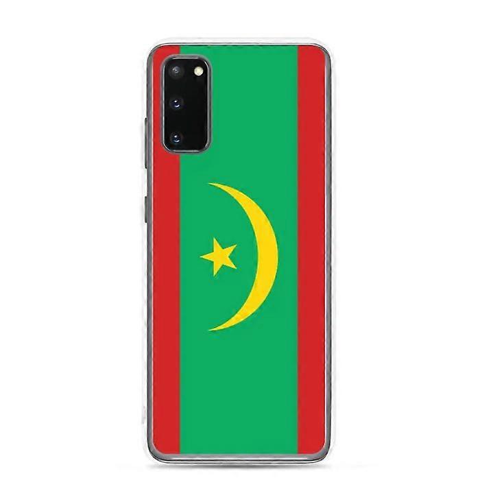 Phone Case - Samsung - Galaxy S20 - Mauritania Flag - Flexible - Multicolor