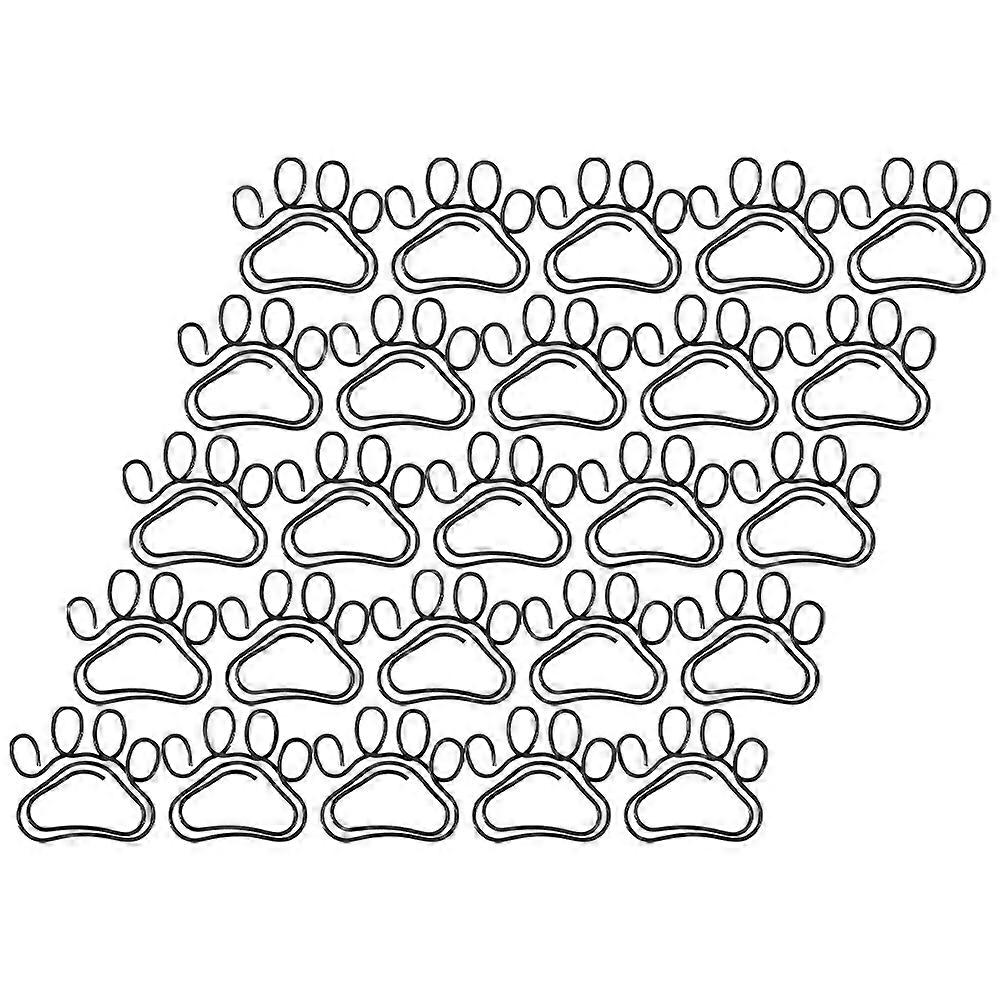 50PCS Metal Cat Claw Paper Clips, Decorative Document Fasteners for Office, School, Home Use, Sturdy Tiny Paperclips for Notes, Photos, Files