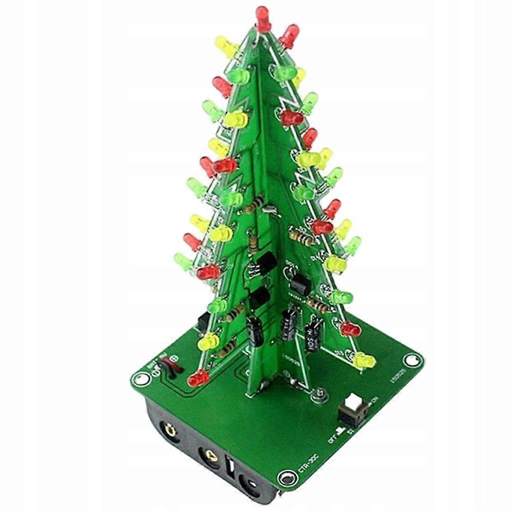 3d Tree Led Diy Kit Led Light Learning Kit Module Circuit Kit Birthday