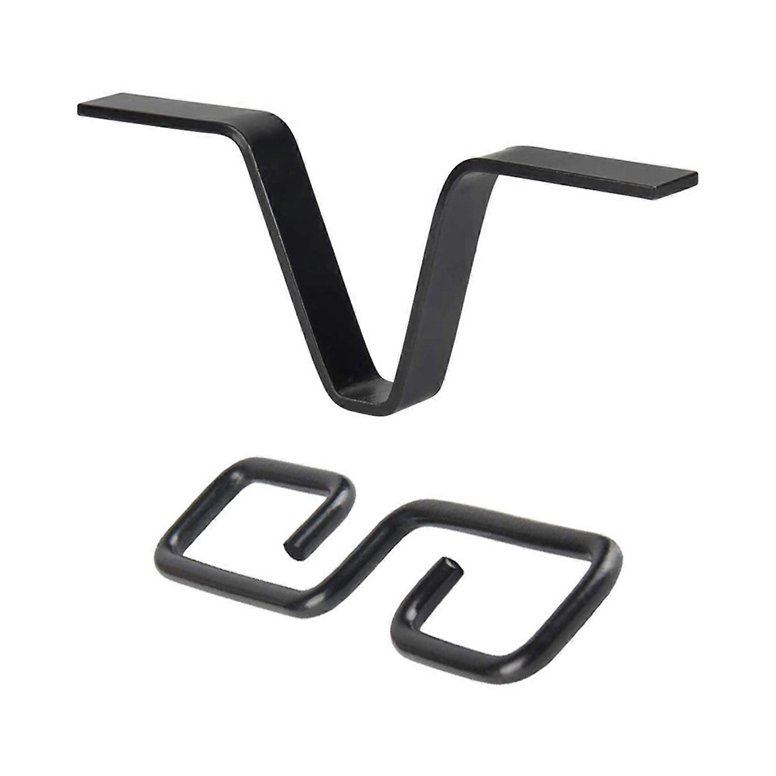 V Shaped Rain Chain Gutter Accessory Sturdy V Shaped Rain Chain Hook for Effective Water Drainage and Outdoor Decors