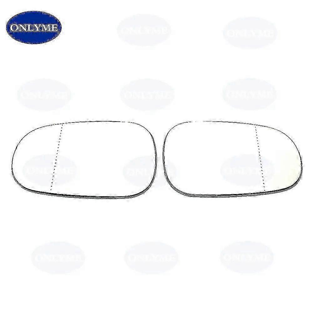 CompatibleAuto Car Wide Angle Heated Mirror Glass Suitable for Nissan Micra 2004 2005 2006 2007 2008 2009