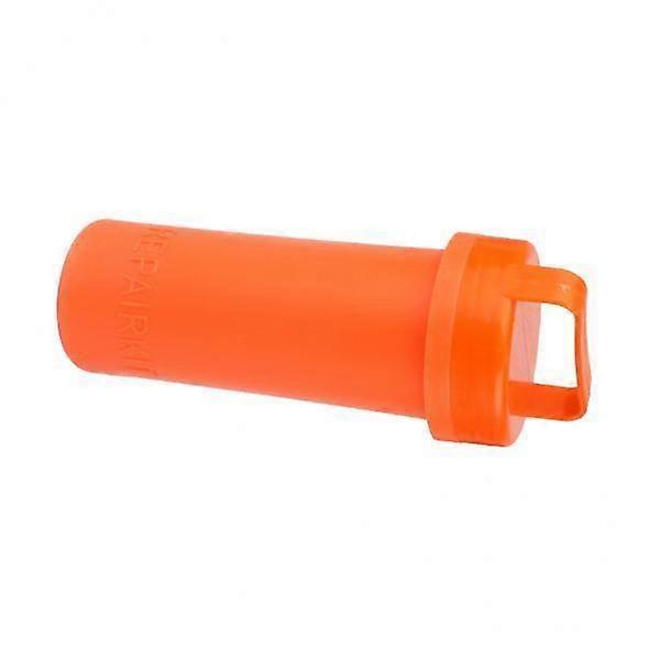 20-25pack PVC Repair Kit Container Bucket for Kayak Inflatable Boat Orange