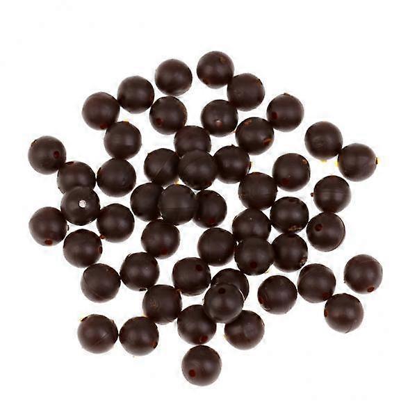 2-4pack 50x 8mm Round Floating Rig Beads Soft Carp Fishing Bead Fishing Tackle