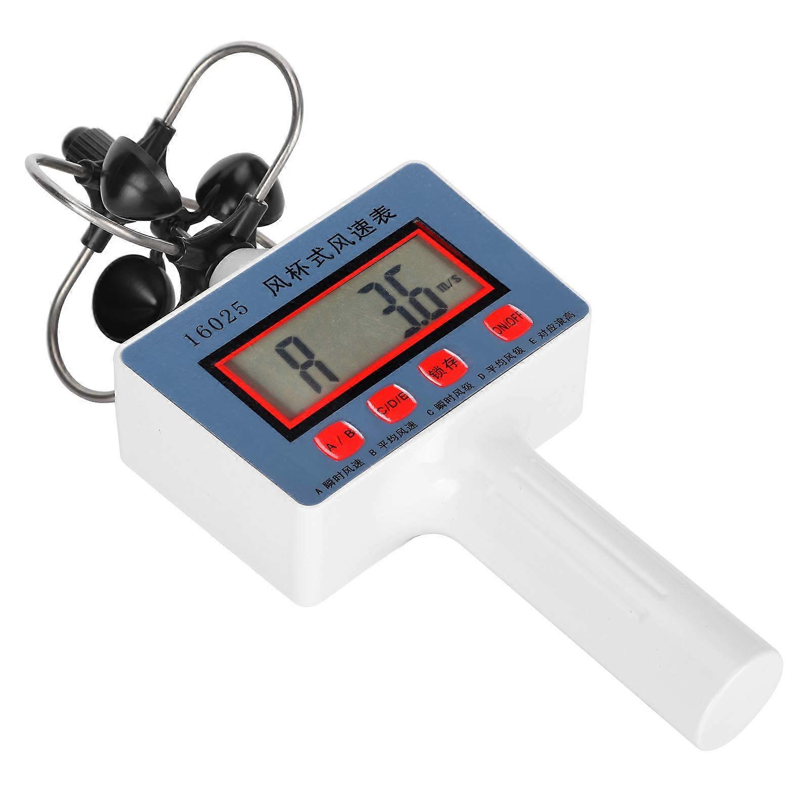 Wind speed meter Handheld Cup Anemometer for Geography Teaching Instrument Wind speed measuring device Wind speed meter. with Instrument,