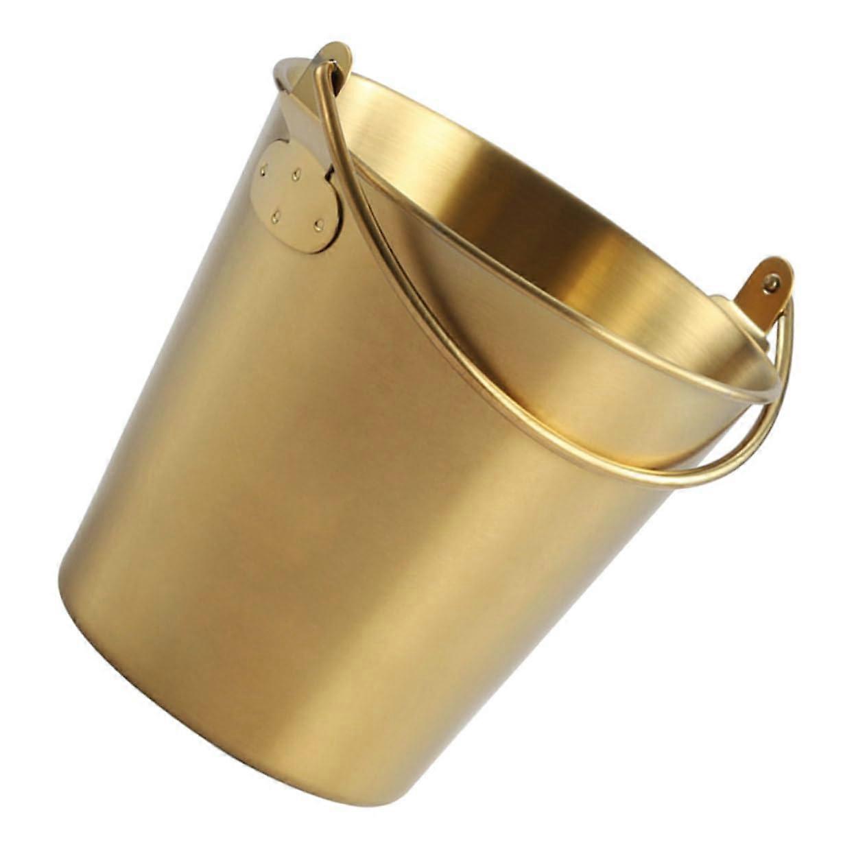 Snack Bucket with Portable Handle, Multifunctional Storage Container for Chicken Wings and Snacks, Durable Design for Home and Restaurant