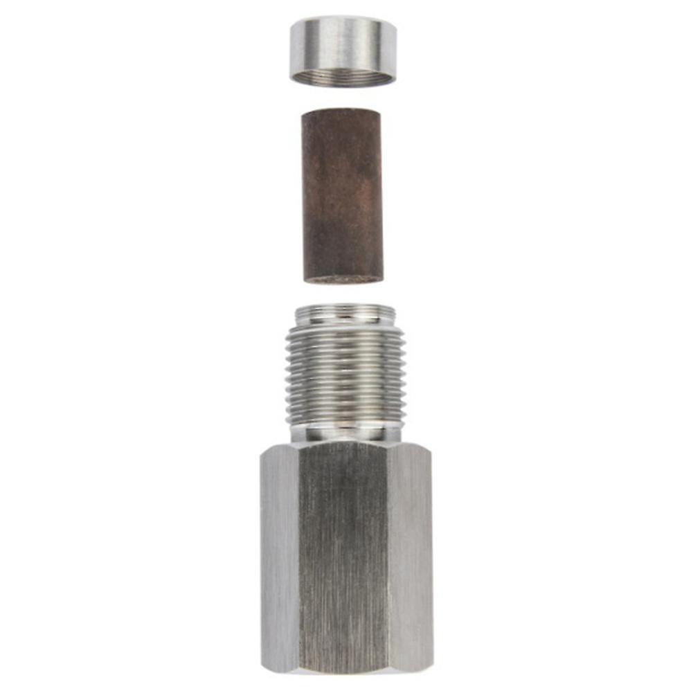 Steel Lambda O2 Oxygen Sensor Extender Spacer With Catalyst M18x1.5 For Decat Hydrogen Lambda O2 Extender Spacer Fix Engine-only Catalyst