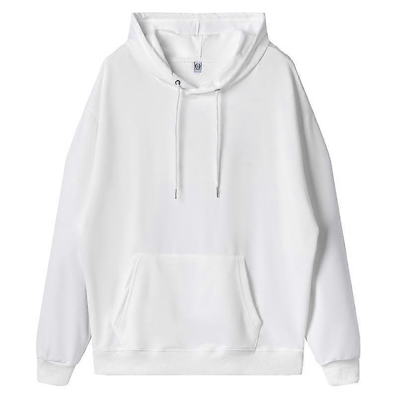 Imitation Cotton Drop Shoulder Hooded Pocket Sweater Fashion Sweater Soft, Breathable and Non Pilling on The Skin