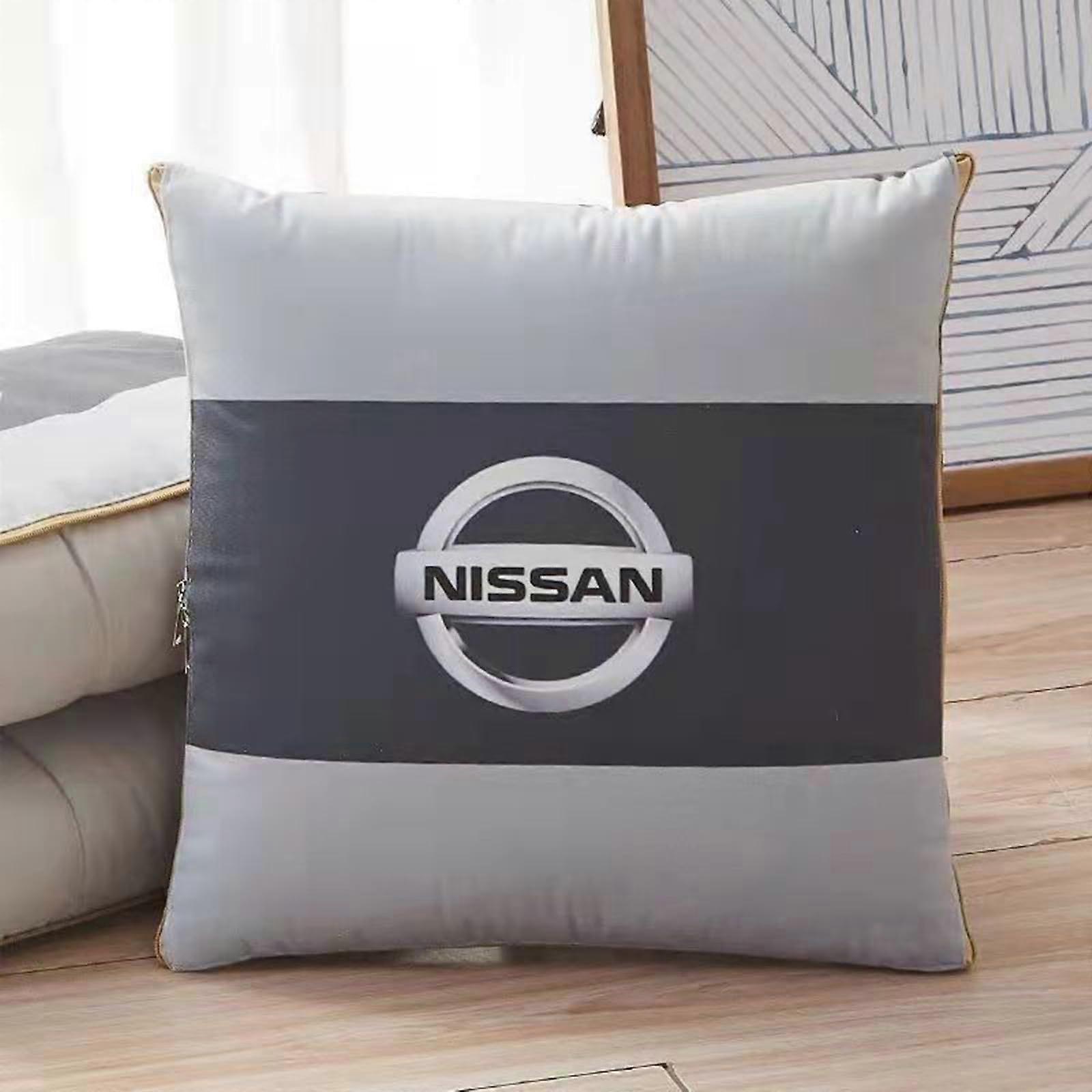 Travel blanket and pillow 2 in 1, for Nissan Maxima, travel with blanket pillow set multifunctional travel blanket and pillow, 45×45cm normal 45×45cm