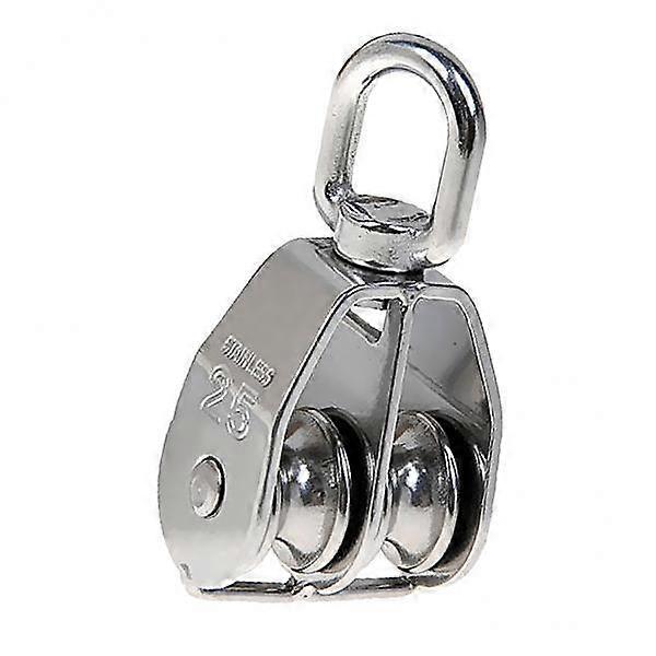 Wheel Swivel Rollers Block, M15- (7 Sizes), Stainless Steel Hooks for Transport