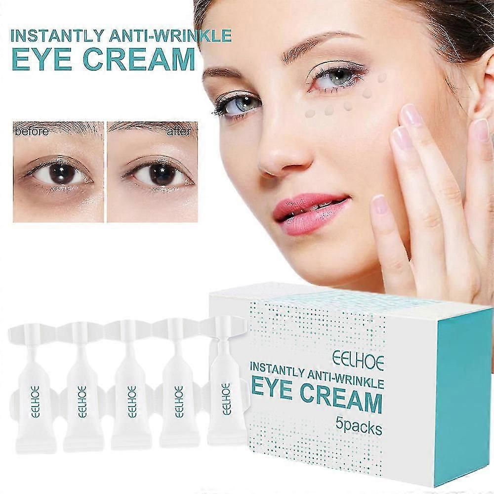 5 Pieces Instantly Anti-wrinkle Micro-cream To Visibly Reduce Signs Of Aging