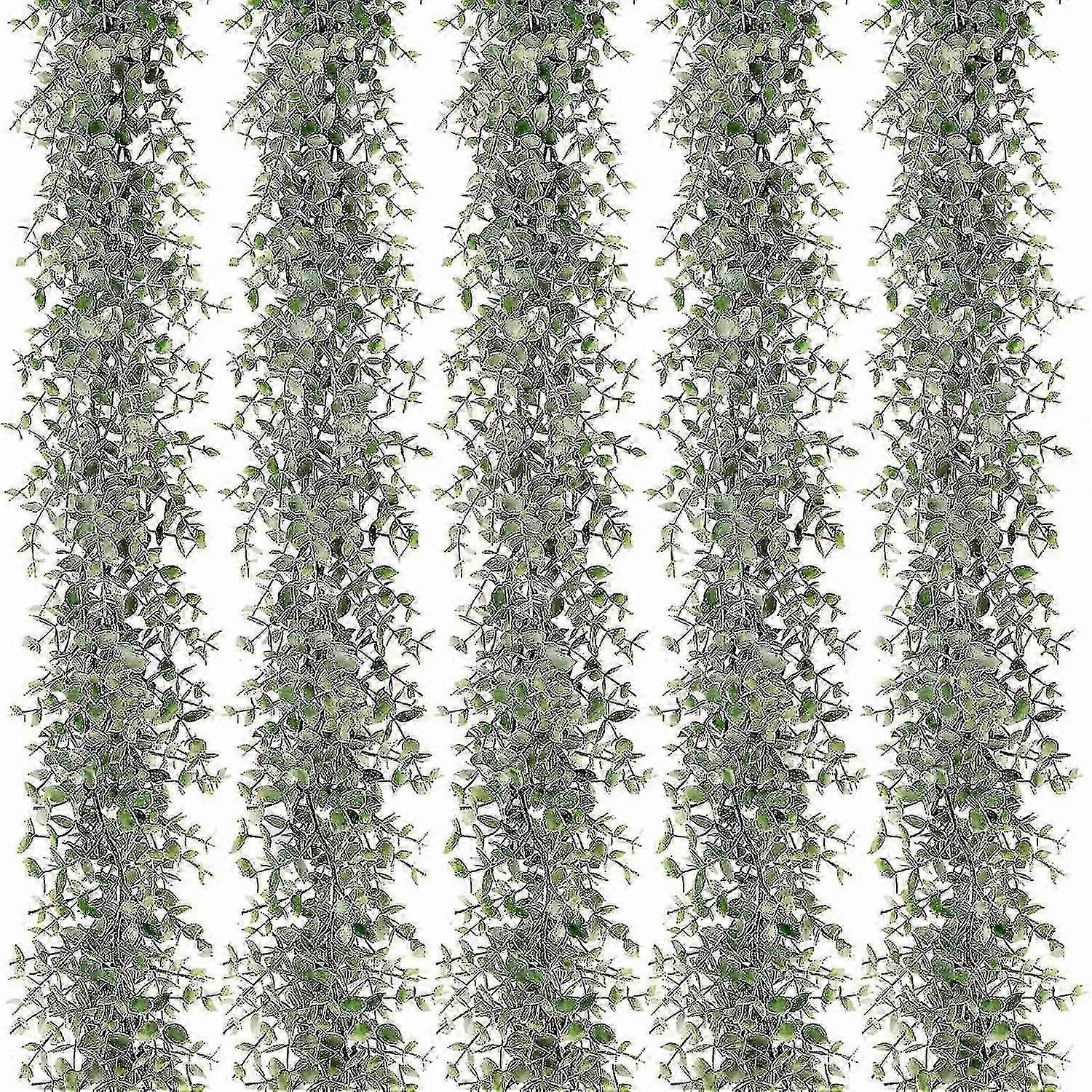 5 Packs 30ft Artificial Eucalyptus Compatible Wedding Table Backdrop Arch