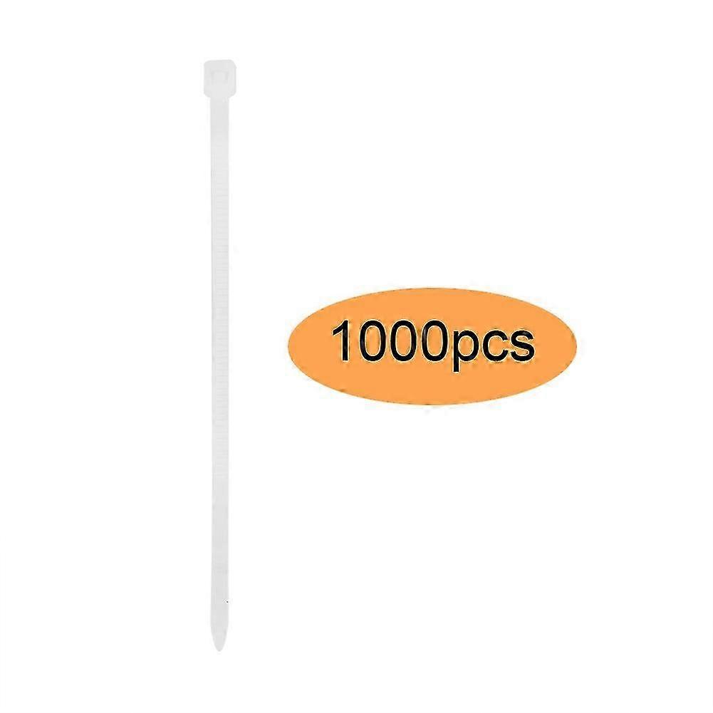 1000pcs Durable Self-locking Nylon Cable Tie Wire Straps High Quality