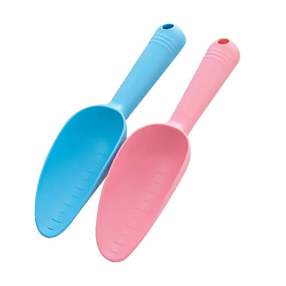 kjæledyr fôring scoop katt søppel brett scoop håndholdt design for fôringstid 2 stk