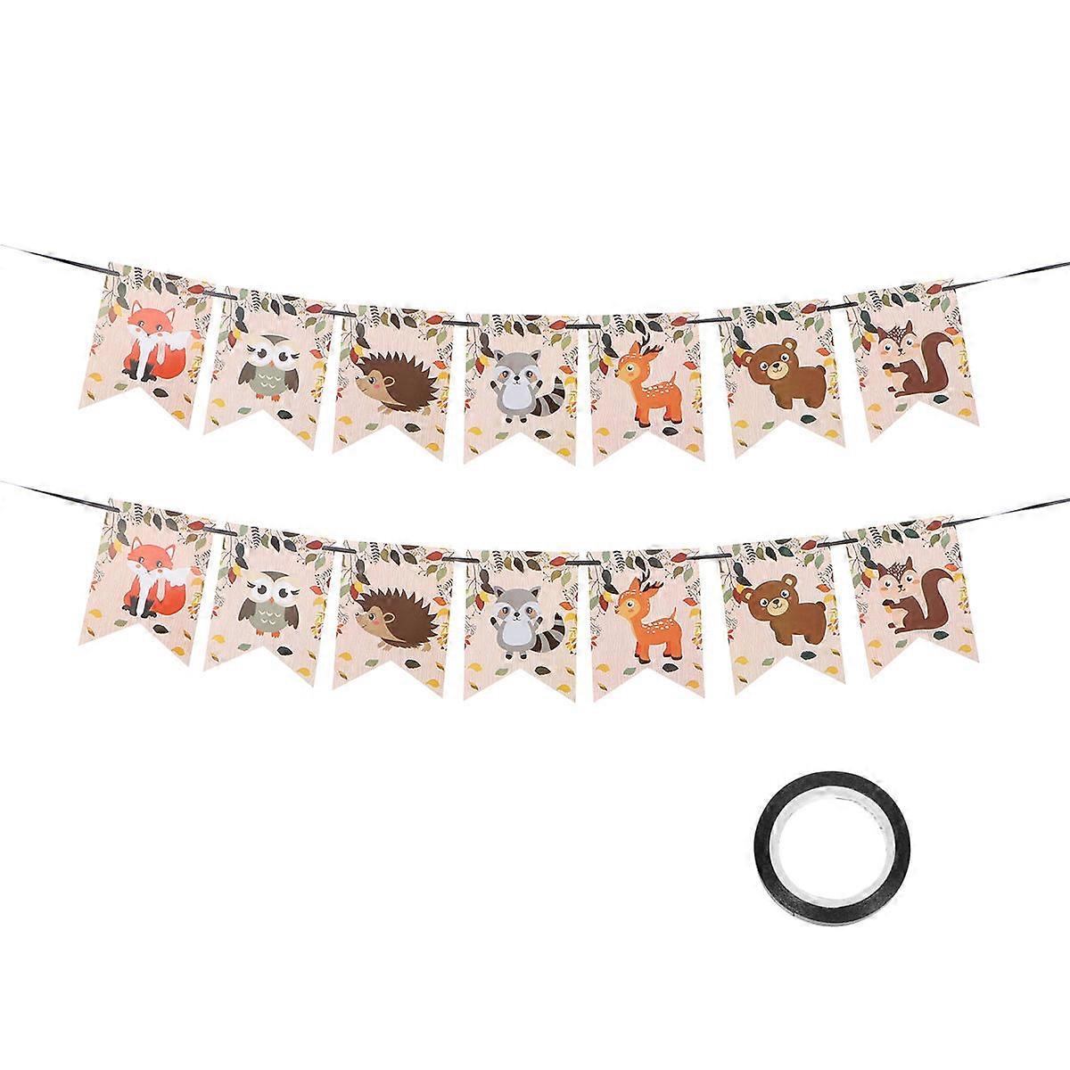 Wu Zhuang Shi Fu Banner for Birthday Use 2Pcs