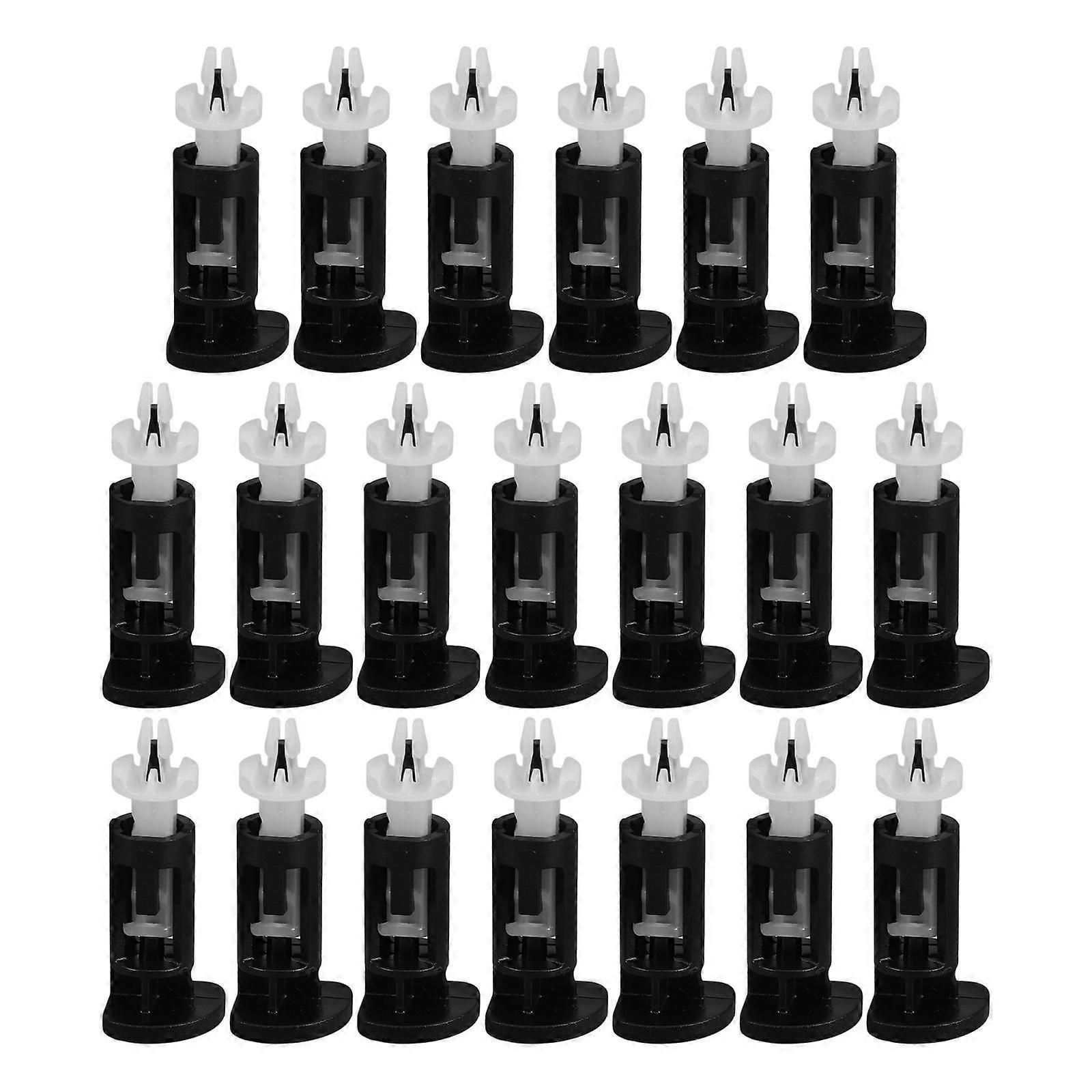 48pcs ABS CPU Cooler Fixing Pins Kit, Radiator Clips Compatible with Intel, Secure Heat Dissipation Accessories