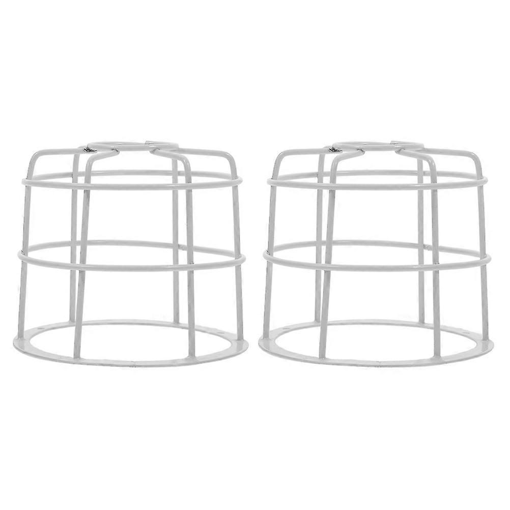 Light Lighting Protection Square Iron 12.60X12.60X10.90CM 2Pcs