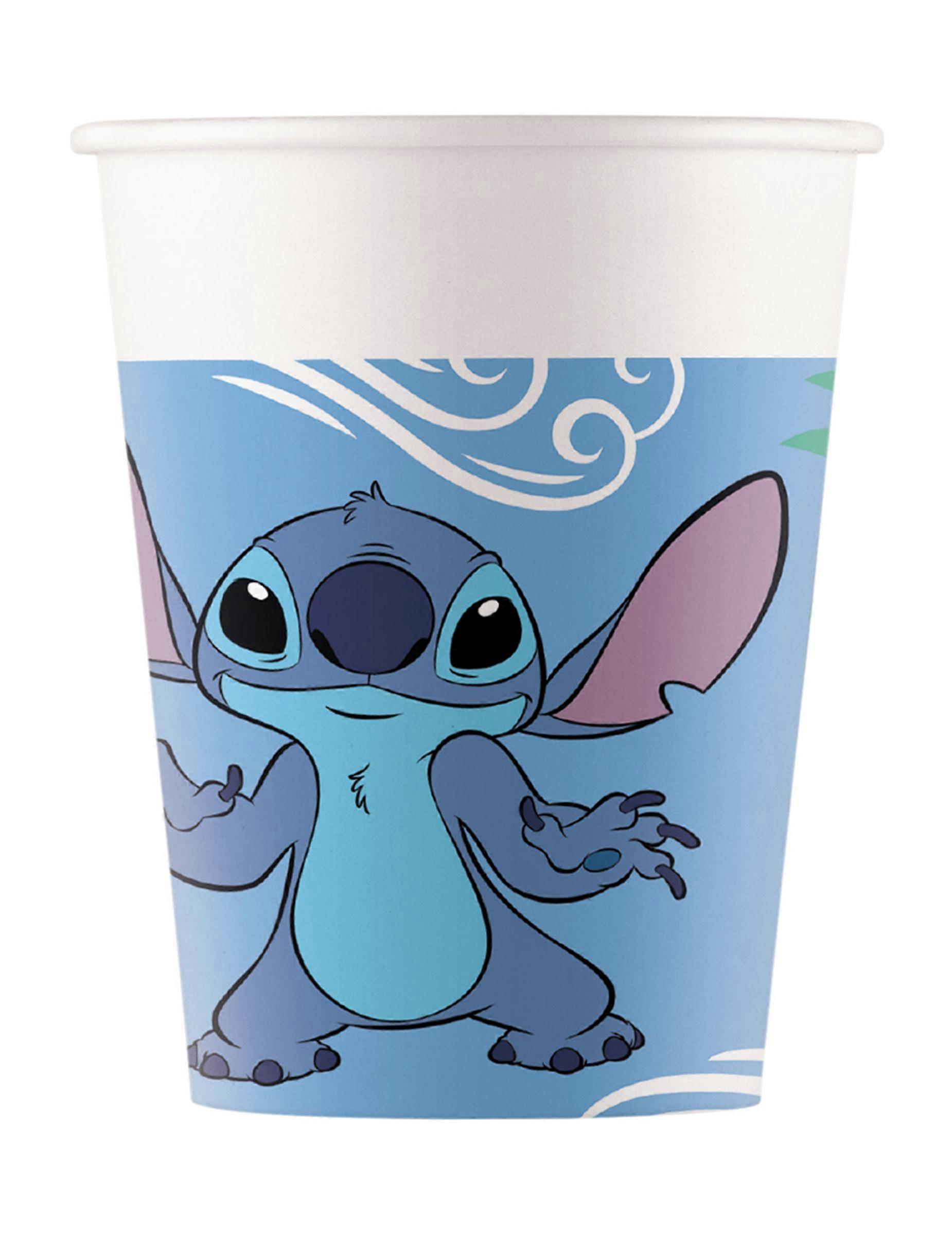 8 Stitch 200 ml cardboard cups