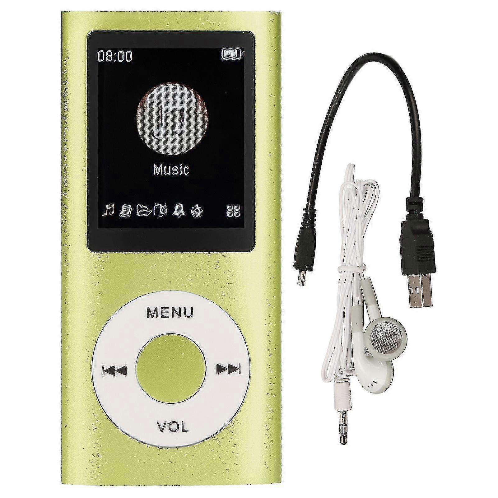 Lecteur Mp3 Élégant Multifonctionnel Sans Perte Son Slim 1,8 pouces Lcd Écran Portable Mp3 Music Player (livré avec batterie intégrée)-m