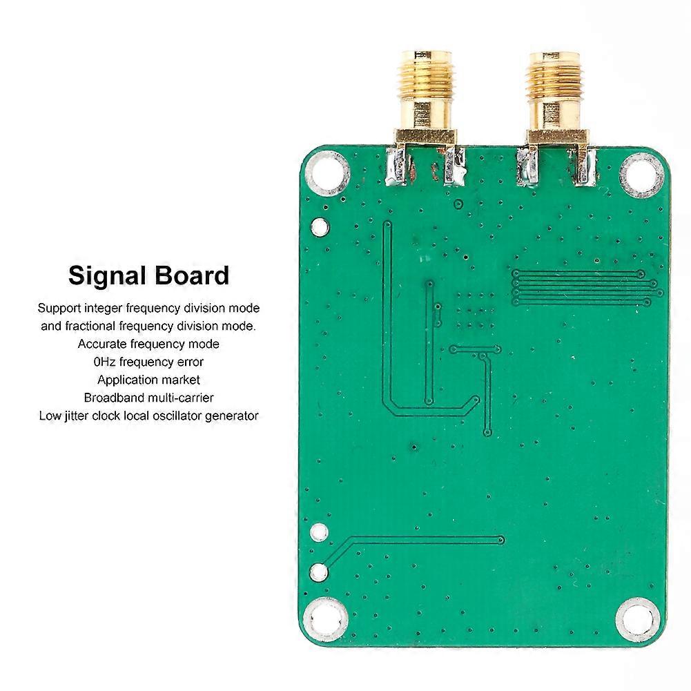 Signal Source Module RF Low Noise Circuit Board Electrical Parts Programmable Frequency 25M-3G
