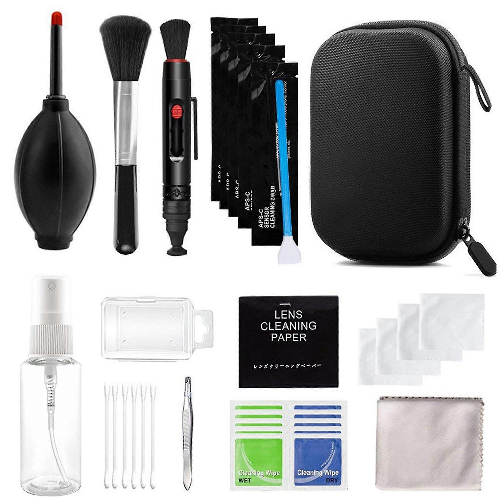 Professional DSLR Camera Cleaning Kit 29-in-1 Set for Sensor Lens