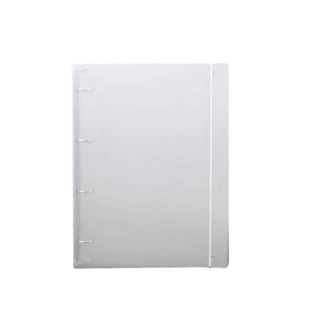 Plastic File Folders Transparent Binder Pocket Folder File Office Supplies File Binder A6 Binder