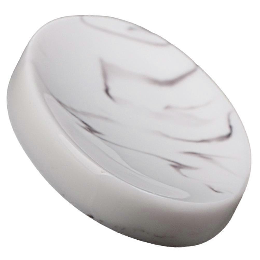 Self Draining Shower Soap Holder Soap Tray For Home Use Nordic Style Resin 4.7X3.3X0.7in Drying Soap 1Set