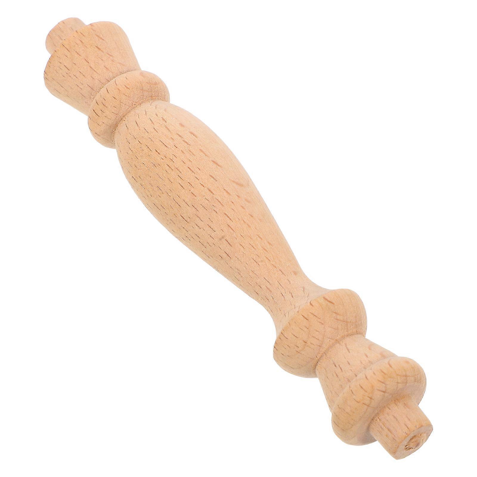 Roman Column Wooden Spindles For Staircase Parts And Crafts Khaki 11.50X2.00X2.00CM 1Set