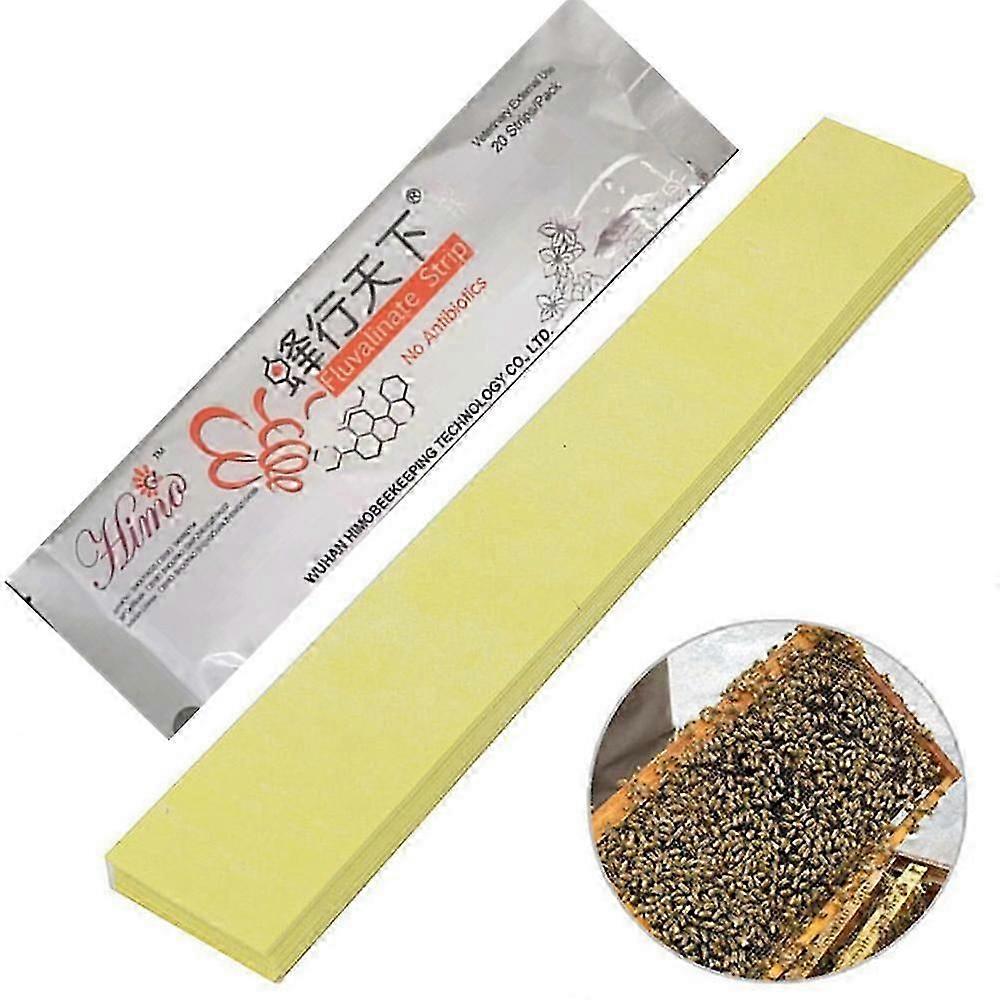 20-100buc Bee Mite Acaricide Strip Apicultură Albină Varroa Mite Killer Pest Control