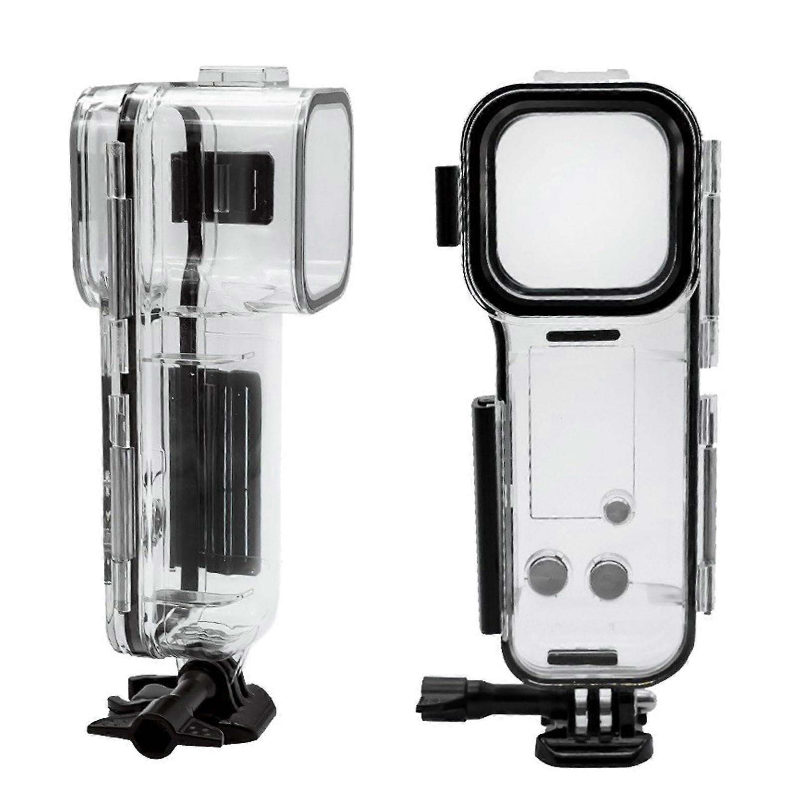 Camera Diving Cases Case Compatible for DJI Osmo Pocket 3 Photography Accessories 45M Underwater Protective Case Transparent