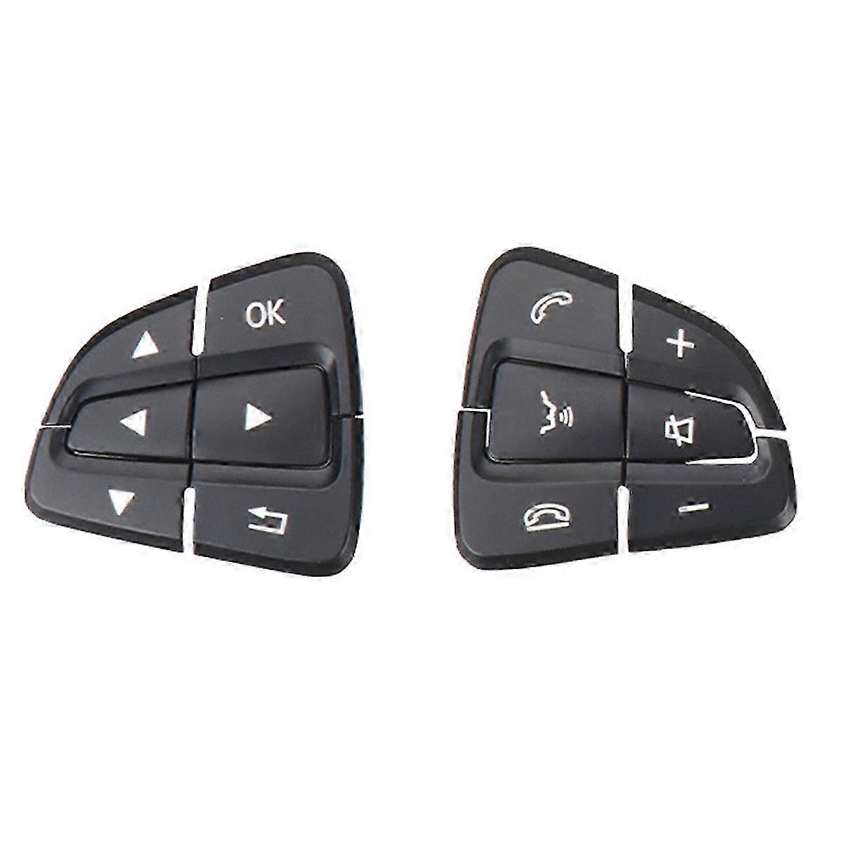 Multi-Function Steering Wheel Switch Buttons for Applicable Car Models Black