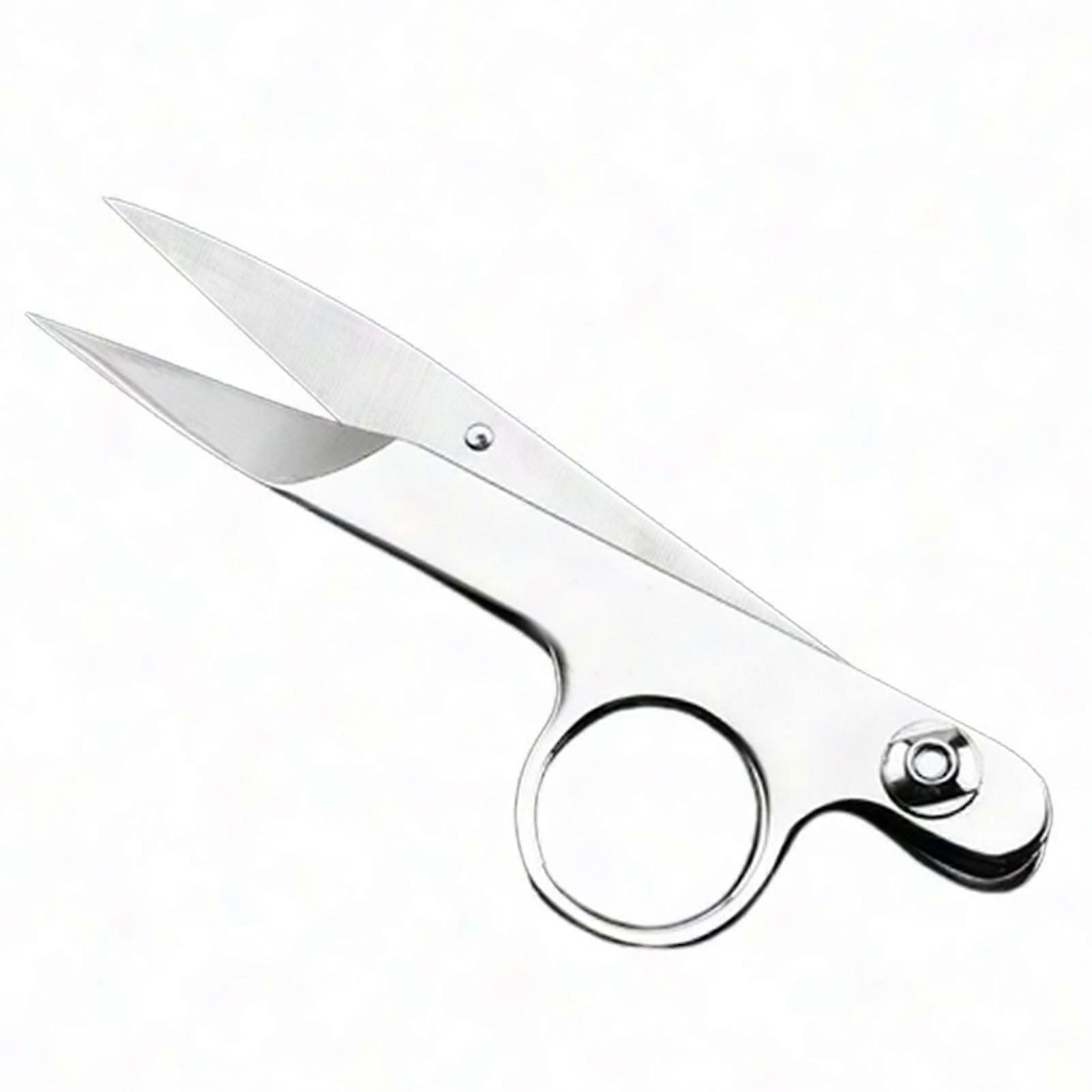 Ergonomic Sew Thread Scissors Multipurpose Stainless Steel Sewing Cutting Tool