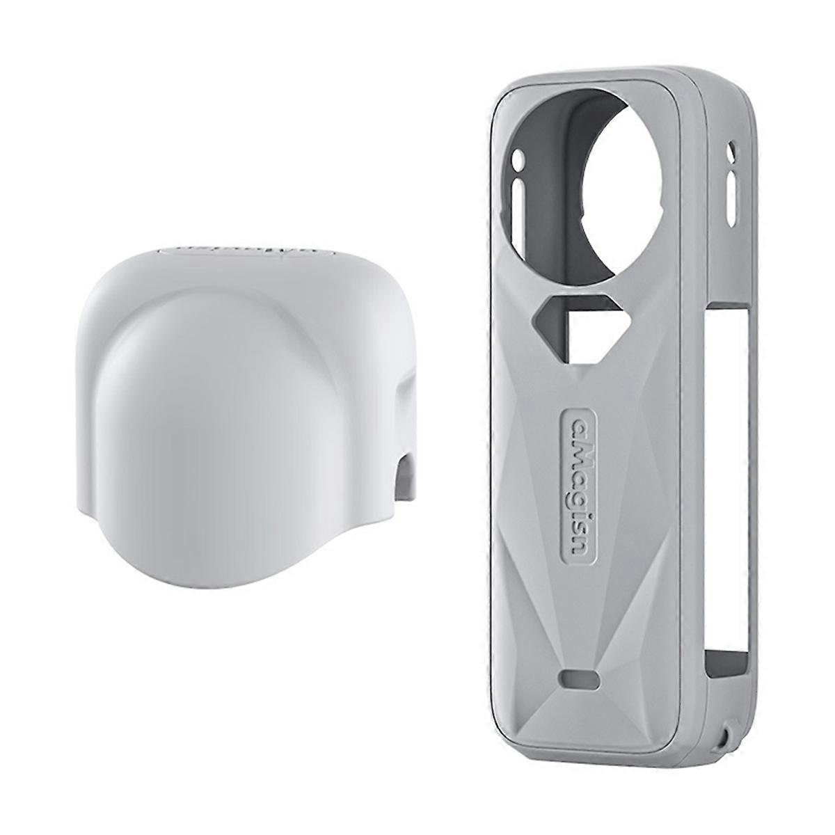 Silicone Case with Lens Cap for X5 Soft Bumper Anti-Scratch Protective Cover Camera Protection Accessories A