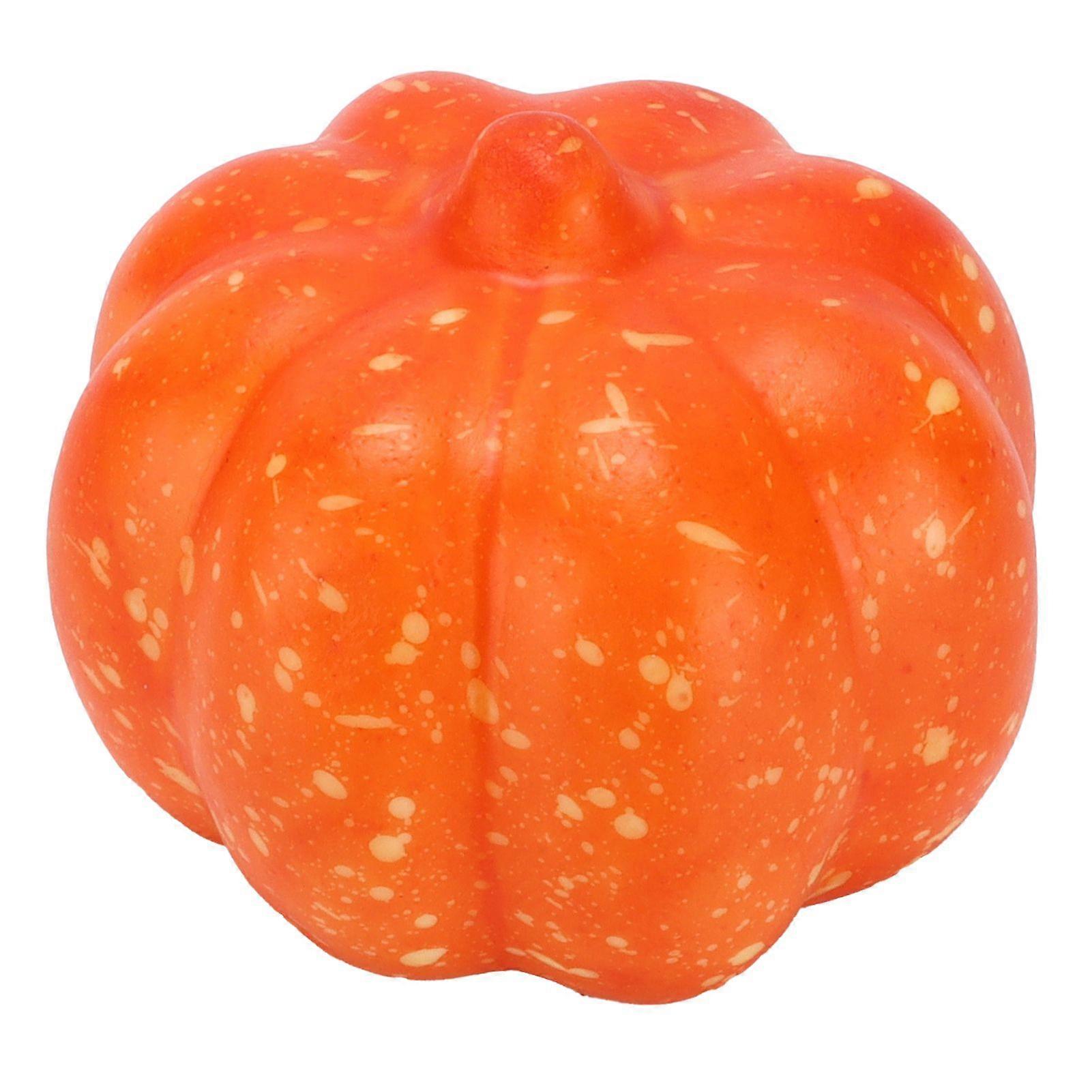 2025 Latest Model  Artificial Pumpkin Mini Plastic Orange Color Pumpkin