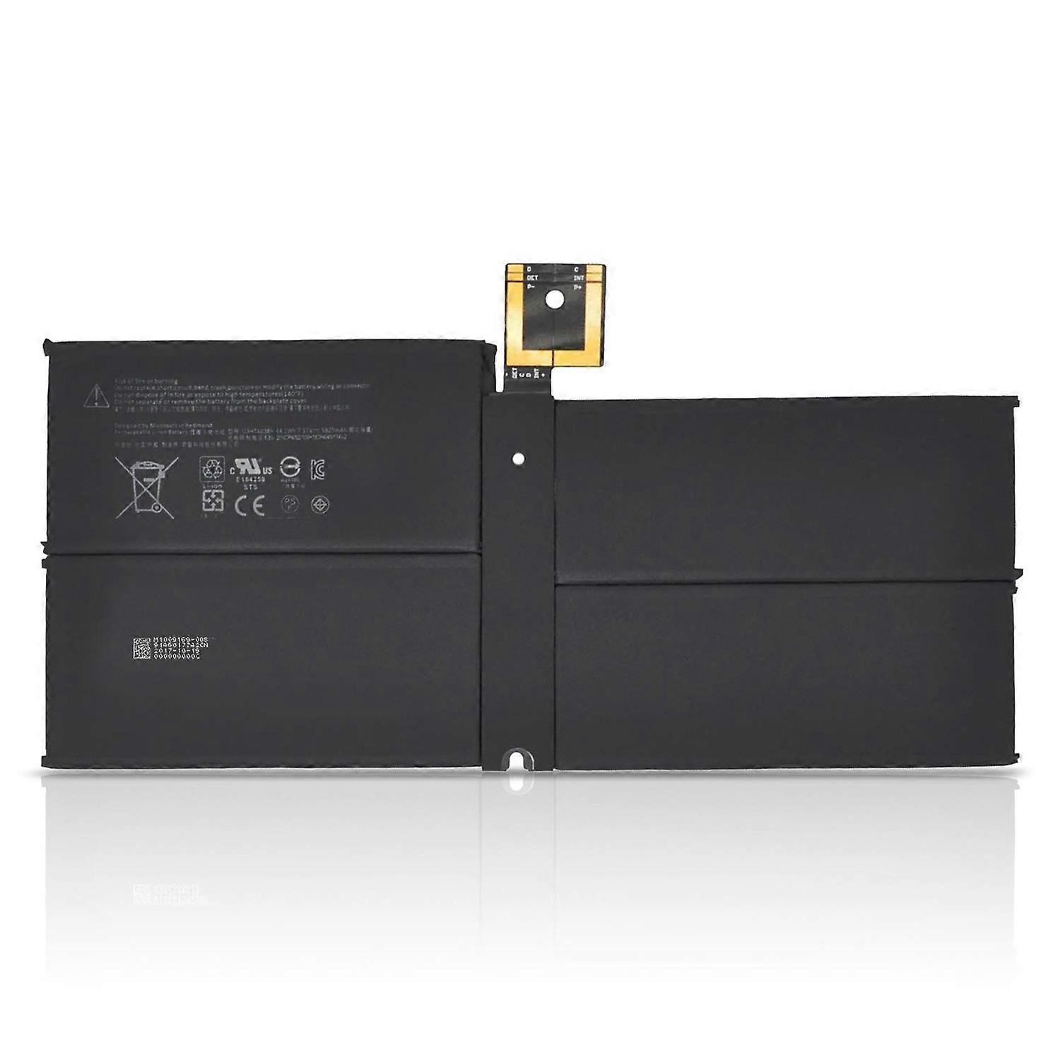 Pour Microsoft Surface Pro 5 3.85V 5940mAh Li-ion Batterie Polymère (Encoder : G3HTA038H) (sans L