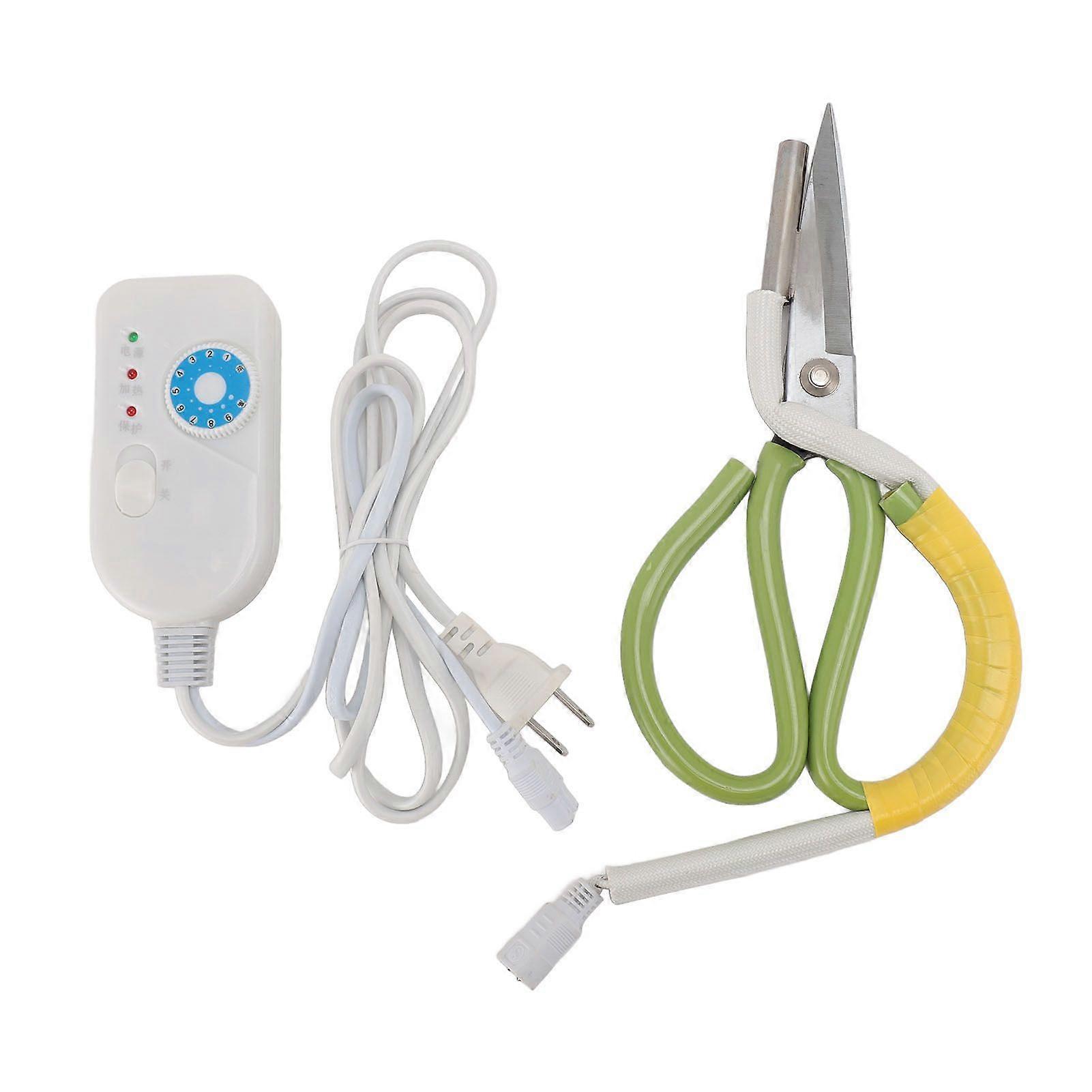 2025 Latest Model  Electric Heating Shears Steel Blades Adjustable Temperature