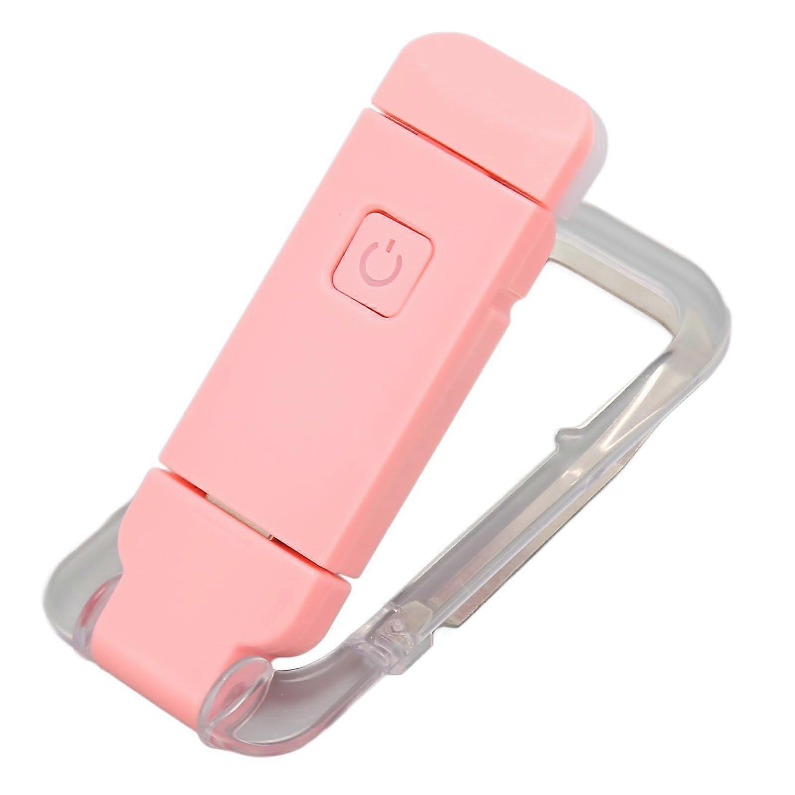 Rechargeable Book Light Clip-On LED Reading Light, Travel Bookmark Lamp, 3 Color Temperatures, 9 Dimming Levels