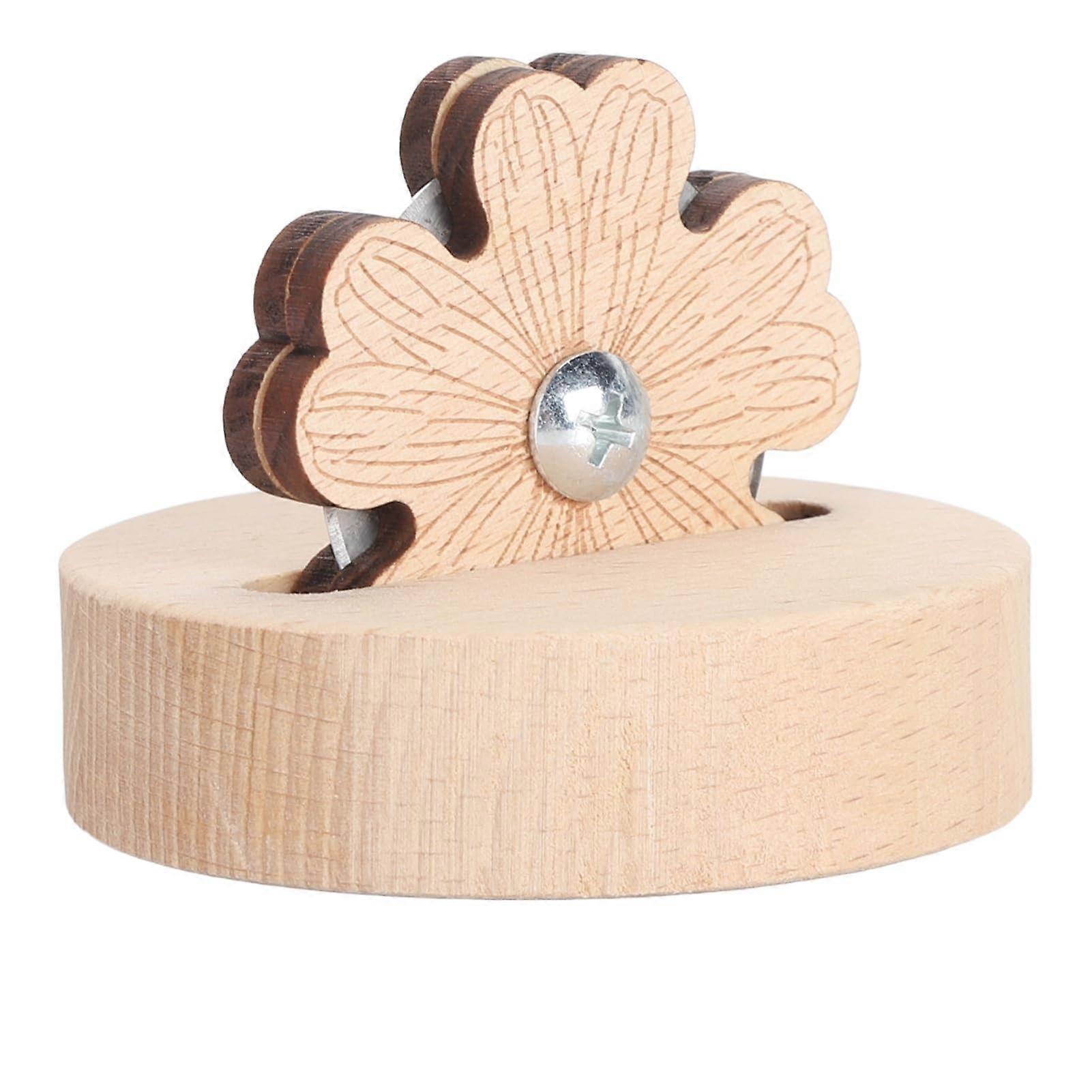 Flower-Shaped Thread Cutter Tool with Anti-Slip Stand for Quilting, Knitting, and Crochet, Daisy Design, Economy Blades
