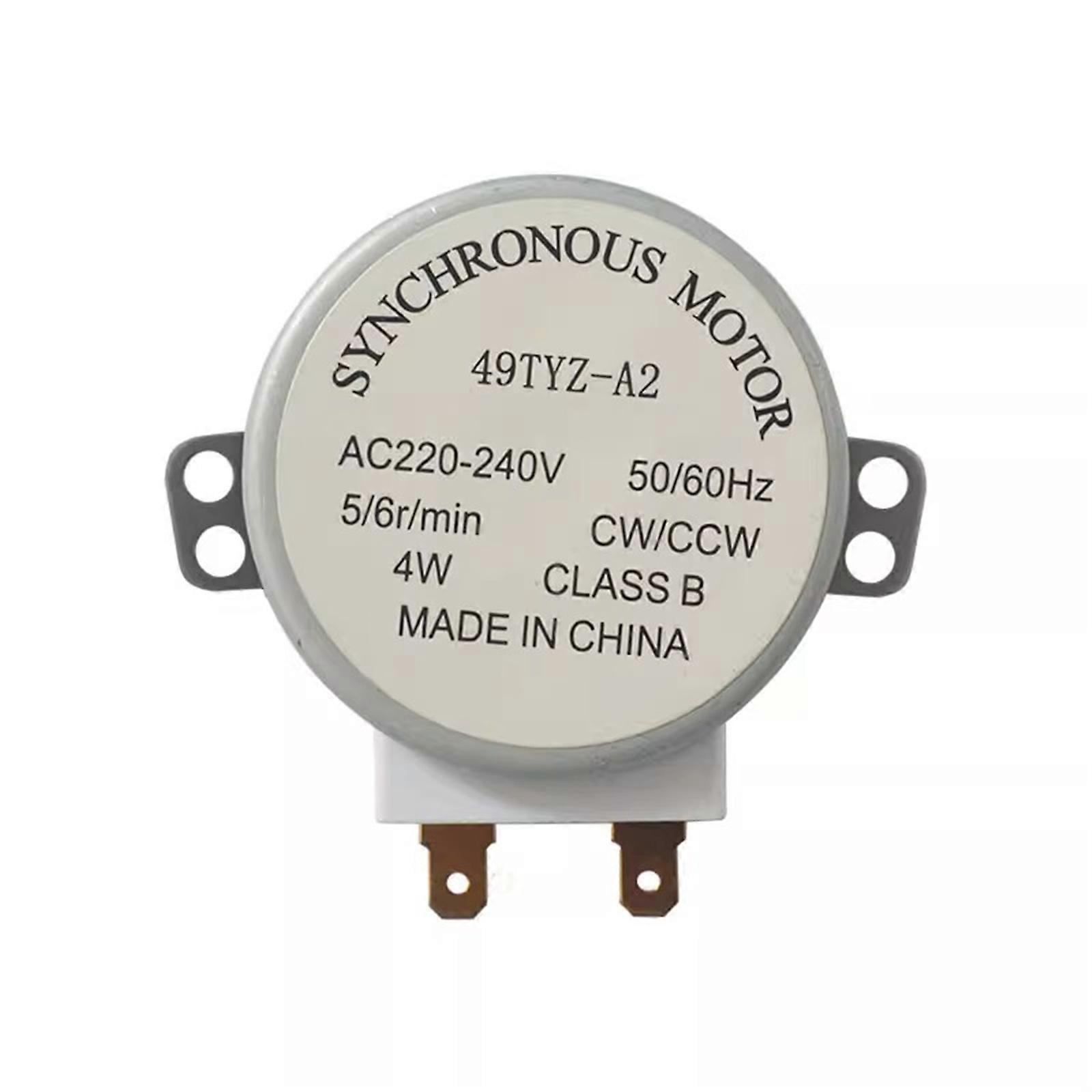 Microwave Oven Synchronous Motor 49TYZ-A Replacement for Galanz Microwave Oven 1Pc