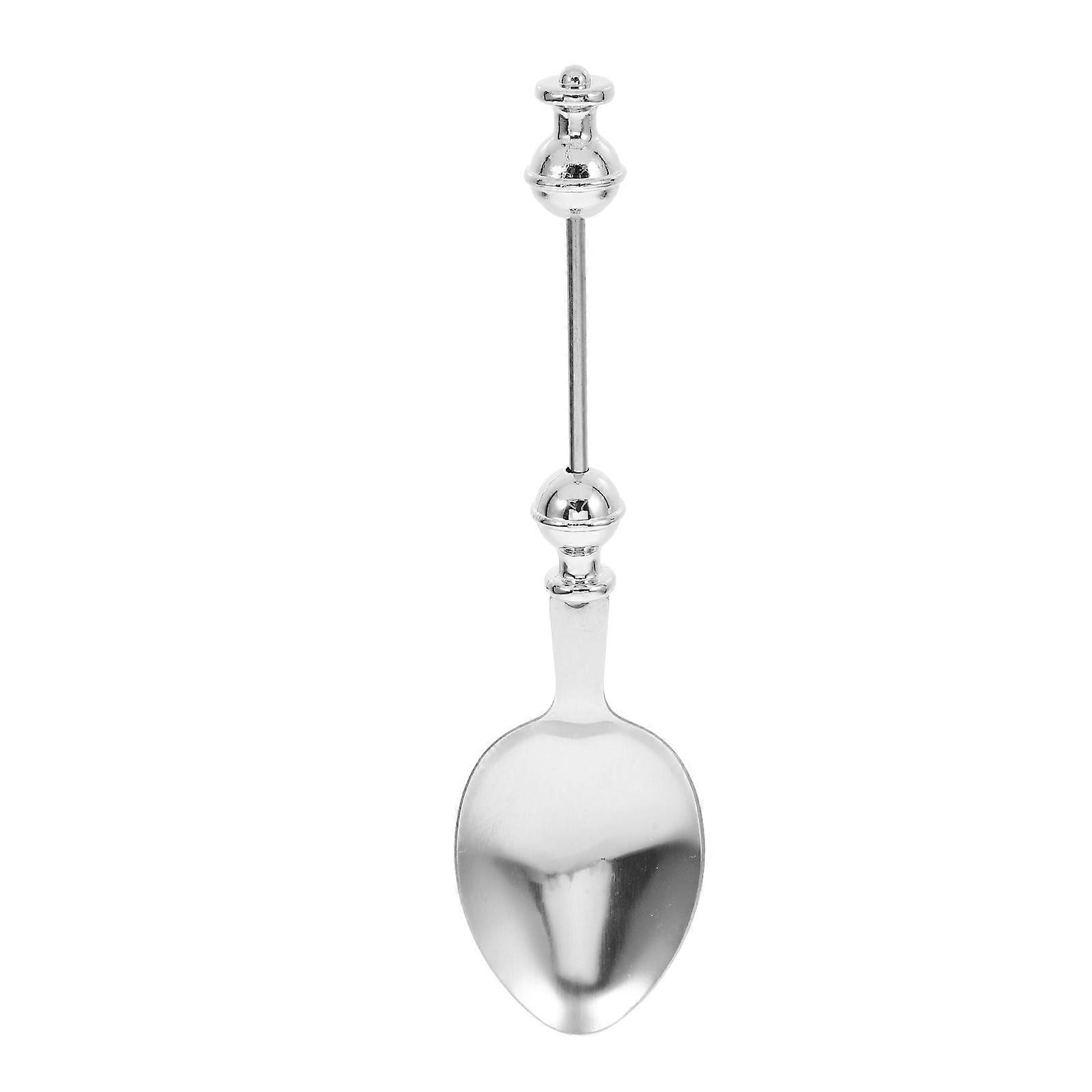 Here's a polished and professional product description based on your input:
**Multifunctional Stainless Steel Beadable Spoon – Perfect for DIY