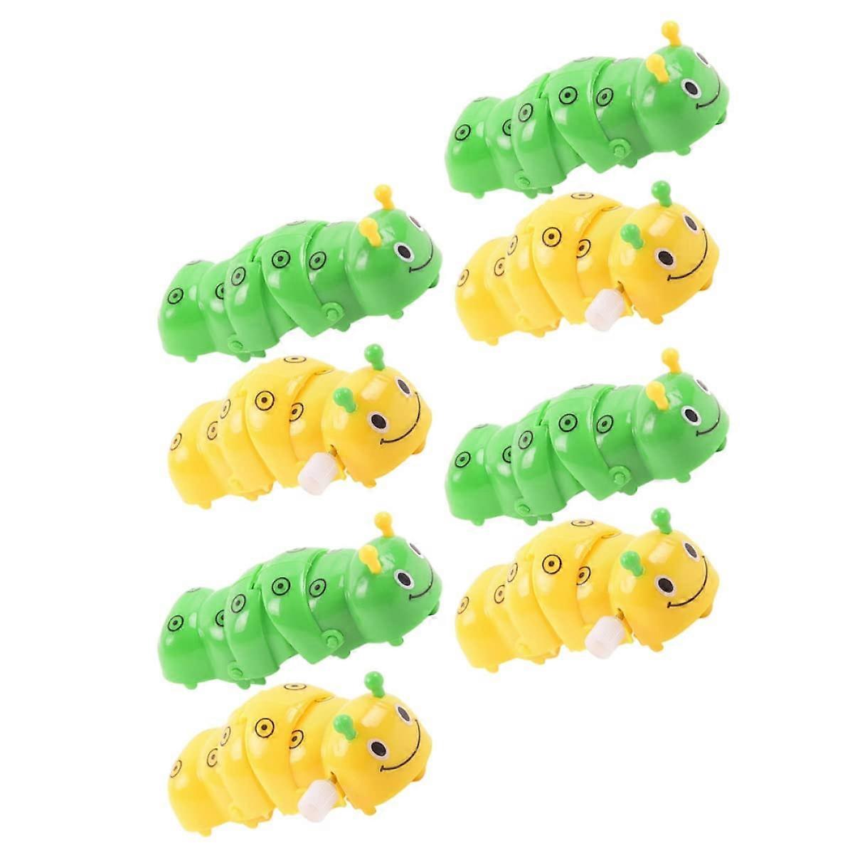 Wind Up Toy Set of 8 Pieces for Birthday Parties and Christmas, Promotes Creativity and Coordination, Assorted Colors