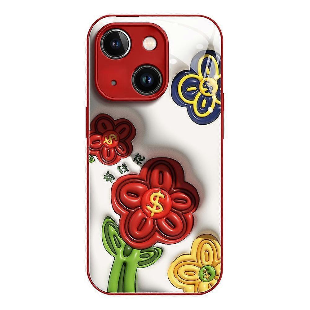 Liquid Glass TPU Soft Edge Shockproof Phone Case